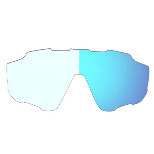 HKUCO Ersatz-Brillengläser für Oakley Jawbreaker Sonnenbrille Photochromes Blau von HKUCO