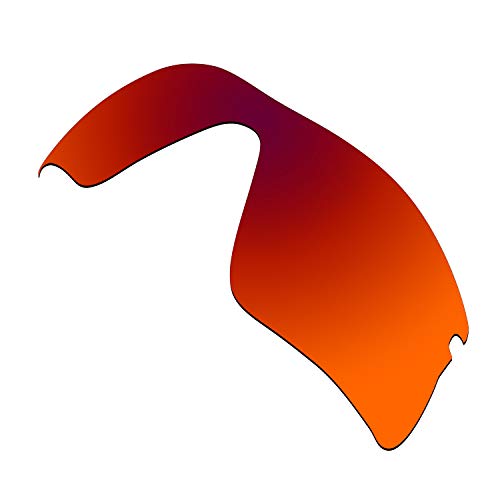 HKUCO Ersatz-Brillengläser für Oakley Radar Range 53-097 Sonnenbrille Rot Polarisiert von HKUCO