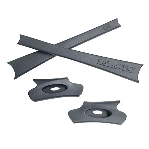 HKUCO Grey Replacement Rubber Kit For Oakley Flak Jacket/Flak Jacket XLJ Sunglass Earsocks von HKUCO