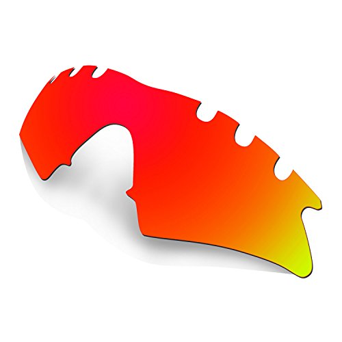 HKUCO Mens Replacement Lenses For Oakley M Frame Sweep-Vented Sunglasses Red Polarized von HKUCO