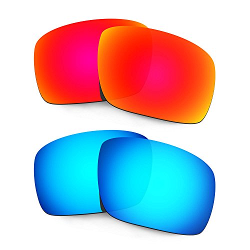 HKUCO Mens Replacement Lenses For Oakley Triggerman Sunglasses Red/Blue Polarized HKUCO Mens Replacement Lenses For Oakley Triggerman Sunglasses Red/Blue Polarized von HKUCO