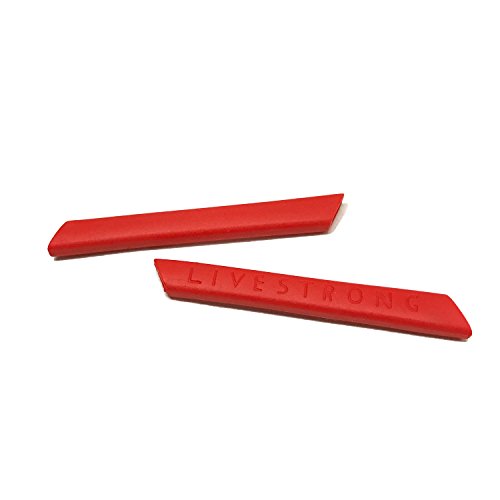 HKUCO Red Replacement Silicone Leg Set For Oakley Split Jacket Sunglasses Earsocks Rubber Kit von HKUCO