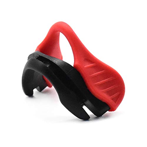 HKUCO Rot Ersatz-Silikon-Nasenpads für Oakley EV/Zero OO9308 Gummi-Kit von HKUCO