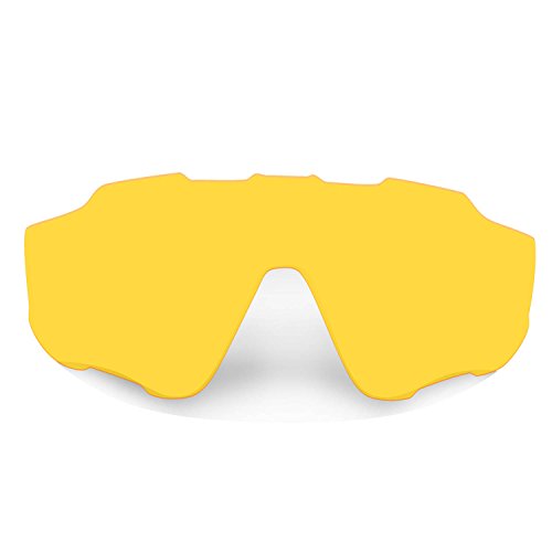 HKUCO Transparent Yellow Polarized Replacement Lenses For Oakley Jawbreaker Sunglasses von HKUCO