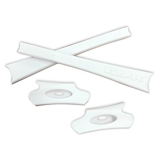HKUCO White Replacement Rubber Kit For Oakley Flak Jacket/Flak Jacket XLJ Sunglass Earsocks von HKUCO