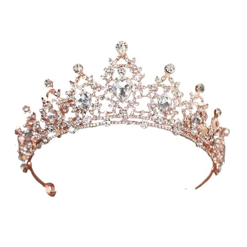 Braut Kopfbedeckung Grün Farbe Damen Mode Party Krone Mädchen Performance Tiaras, Einheitsgröße, Achat von HKYBCF