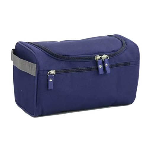 Make up Aufbewahrungstasche Portable Makeup Bag Unisex Capacity Waterproof Cosmetic Organizer Toiletry Hanging Case Pouch for Women Men Wash Shaving Make Up(Blue) von HKYBCF