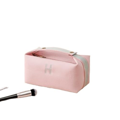 Make up Aufbewahrungstasche Simple Waterproof Canvas Makeup Pouch Fashion Cosmetic Case for Women Makeup Organizer Toiletry Bag Travel Cosmetics Bags(A2) von HKYBCF