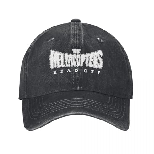 HKYTEEXP Baumwollwäsche Die Hellacopters Head Off Demin Trucker Hut Langlebig für alle Jahreszeiten Frauen Hut Baseball Cap Herren belüften HKYTEEXP Baumwollwäsche Die Hellacopters Head Off Demin Trucker Hut Langlebig für alle Jahreszeiten Frauen Hut Baseball Cap Herren belüften von HKYTEEXP