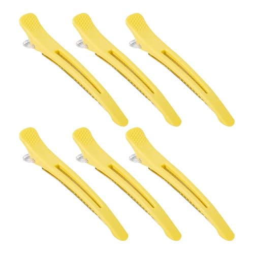 Große Haarschneide-Clips für Damen, Entenschnabel-Design, modischer Haarschmuck für einfaches Styling und Abteilen, 6 Stück von HLBEST