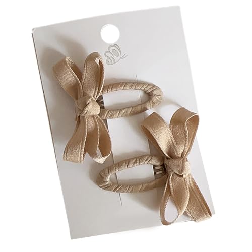 Kinder-Haarspangen mit Schleife, schöne bunte Haarnadeln, dekorativer Clip für Mädchen, seitliches Haar-Accessoire von HLBEST