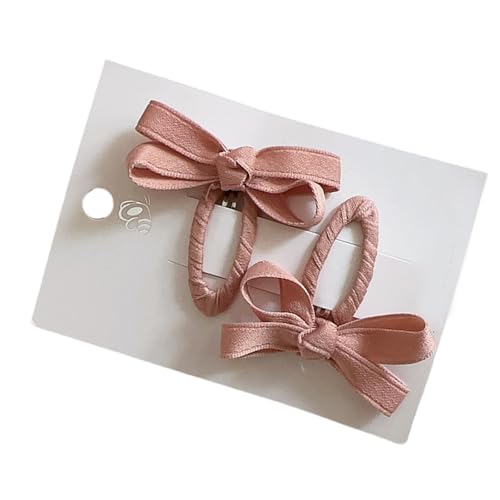 Kinder-Haarspangen mit Schleife, schöne bunte Haarnadeln, dekorativer Clip für Mädchen, seitliches Haar-Accessoire von HLBEST