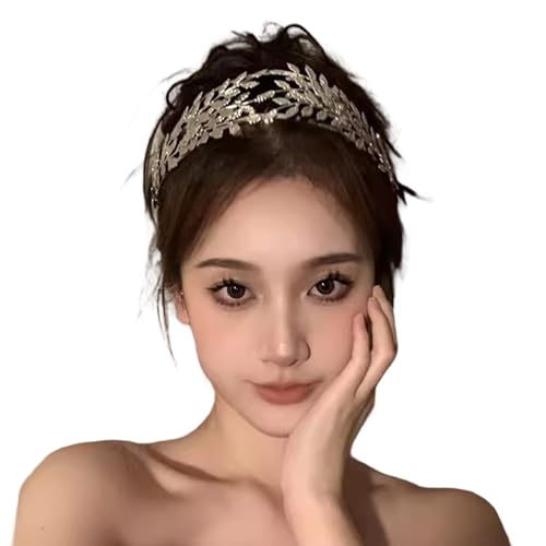 Prinzessinnenkronen aus Legierung mit Strasssteinen, leicht und praktisch, Kopfbedeckung für Kinder und Erwachsene von HLBEST