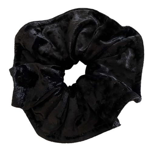 Übergroße Winter-Haargummis, Pferdeschwanz-Halter, Haarringe, verstellbare Haarbänder für Damen und Mädchen, elegant von HLBEST