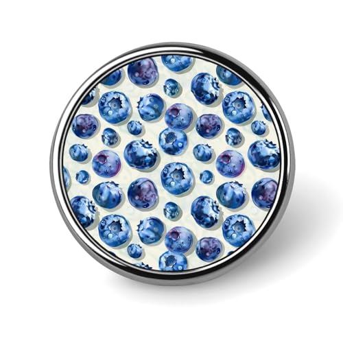Anstecknadeln für Rucksäcke, modische runde Broschennadeln mit Blaubeeren-Aufdruck, Sublimationsknöpfe für Kleidung, Hutdekoration, Metallkreis-Anstecker, Anstecknadel für Herren, Kostümzubehör Anstecknadeln für Rucksäcke, modische runde Broschennadeln mit Blaubeeren-Aufdruck, Sublimationsknöpfe für Kleidung, Hutdekoration, Metallkreis-Anstecker, Anstecknadel für Herren, Kostümzubehör von HLBSDM