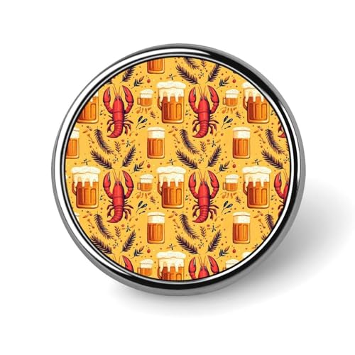 Anstecknadeln für Rucksäcke, modischer Cartoon-Hummer-Bier-Druck, runde Broschennadeln, Sublimationsknöpfe für Kleidung, Hutdekoration, Metallkreis-Anstecker, Anstecknadel für Herren, Kostümzubehör Anstecknadeln für Rucksäcke, modischer Cartoon-Hummer-Bier-Druck, runde Broschennadeln, Sublimationsknöpfe für Kleidung, Hutdekoration, Metallkreis-Anstecker, Anstecknadel für Herren, Kostümzubehör von HLBSDM