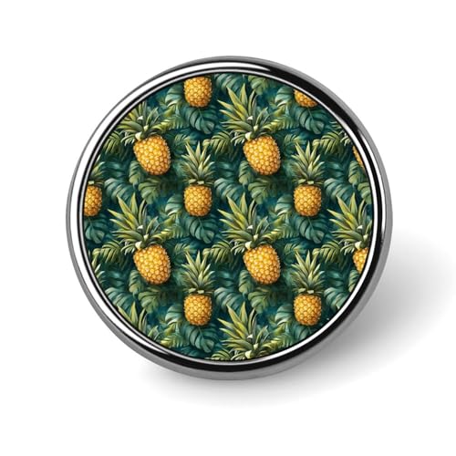 Anstecknadeln für Rucksäcke. Modische, grüne, tropische Ananas-Print-Broschennadeln, Sublimationsknöpfe für Kleidung, Hutdekoration, Metall-Kreis-Anstecker, Anstecknadel für Herren, Kostümzubehör Anstecknadeln für Rucksäcke. Modische, grüne, tropische Ananas-Print-Broschennadeln, Sublimationsknöpfe für Kleidung, Hutdekoration, Metall-Kreis-Anstecker, Anstecknadel für Herren, Kostümzubehör von HLBSDM