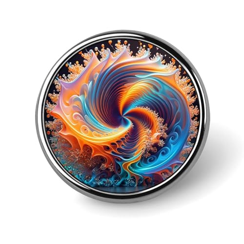 Buntes, sich drehendes, rundes Abzeichen für Männer und Frauen. Langlebige, stilvolle Anstecknadeln. Leichte Metallabzeichen für Hemden, Jacken und Hüte. Buntes, sich drehendes, rundes Abzeichen für Männer und Frauen. Langlebige, stilvolle Anstecknadeln. Leichte Metallabzeichen für Hemden, Jacken und Hüte. von HLBSDM