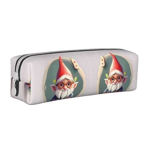 HLBSDM Niedliches Federmäppchen aus Leder mit Reißverschluss und großem Fassungsvermögen, langlebig, praktisch und tragbar von HLBSDM