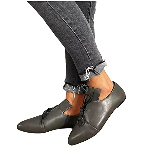 HLIYY Damen Pointed-Toe Flache Schuhe Klassische Slip on Ballerinas lässige Leder Loafer Frauen Bequeme Freizeitschuhe Elegante Leichte Flache Ballerina Atmungsaktiv Segelschuhe HLIYY Damen Pointed-Toe Flache Schuhe Klassische Slip on Ballerinas lässige Leder Loafer Frauen Bequeme Freizeitschuhe Elegante Leichte Flache Ballerina Atmungsaktiv Segelschuhe von HLIYY