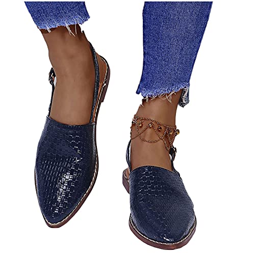 HLIYY Damen Slip On Slingback Pumps Pointed-Toe Flache Schuhe Lässige Freizeitschuhe Geschlossene Flache Ballerinas Elegante Leichte Klassische Bootsschuhe Low Top Slippers für Frauen HLIYY Damen Slip On Slingback Pumps Pointed-Toe Flache Schuhe Lässige Freizeitschuhe Geschlossene Flache Ballerinas Elegante Leichte Klassische Bootsschuhe Low Top Slippers für Frauen von HLIYY