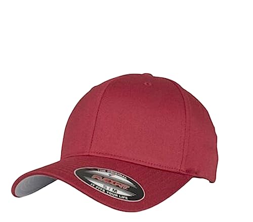 Flexfit Caps Wooly Combed Cap Delta Tartan Glen Unisex Cap Baseball XXS-XXL Basecap Mütze, Youth, 1x Rose Brown & 1x HL-Kauf Notizblock von HLKauf