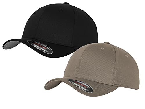 2er Flexfit Unisex Wooly Combed Cap Baseball Caps graue Unterseite S M L XL XXL Basecap Mütze, L/XL, 1x Schwarz + 1x Grau + 1x HL-Kauf Notizblock 2er Flexfit Unisex Wooly Combed Cap Baseball Caps graue Unterseite S M L XL XXL Basecap Mütze, L/XL, 1x Schwarz + 1x Grau + 1x HL-Kauf Notizblock von HLKauf