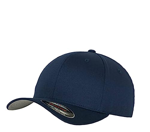 Flexfit Caps Wooly Combed Cap Delta Tartan Glen Unisex Cap Baseball XXS-XXL Basecap Mütze, S-M, 1x Navy & 1x HL-Kauf Notizblock von HLKauf