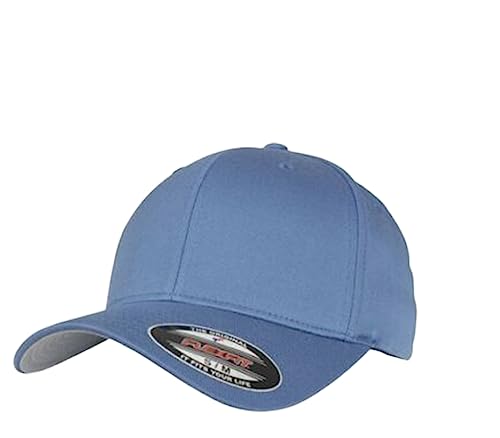 Flexfit Caps Wooly Combed Cap Delta Tartan Glen Unisex Cap Baseball XXS-XXL Basecap Mütze, S-M, 1x Slate Blue & 1x HL-Kauf Notizblock von HLKauf