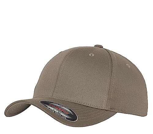 Flexfit Caps Wooly Combed Cap Delta Tartan Glen Unisex Cap Baseball XXS-XXL Basecap Mütze, XXL, 1x Grau & 1x HL-Kauf Notizblock von HLKauf