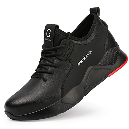 Arbeitsschuhe Sicherheitsschuhe Herren Damen S3 Leicht Sportlich Stahlkappe Schutzschuhe Atmungsaktiv Schuhe 36-50 von HLPGZL