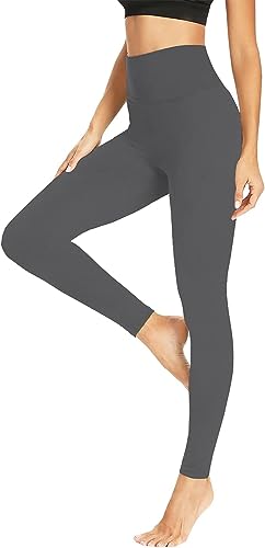 HLTPRO Leggings Damen Leggins Hose für Frauen High Waist Blickdicht Leggings Elastisch Bauchkontrolle Lang Sportleggins Yogahose für Outdoor Gym Freizeit von HLTPRO