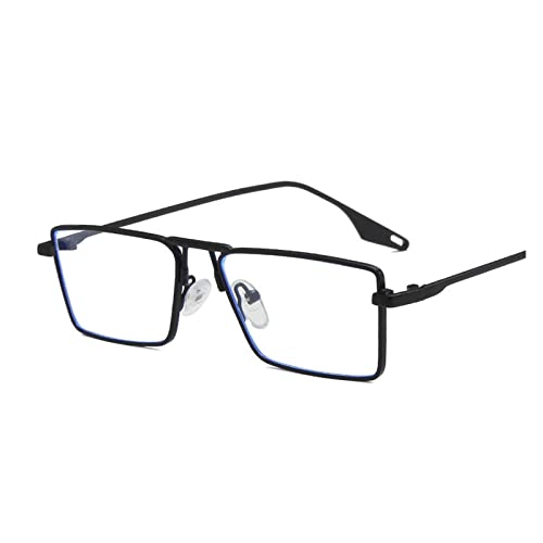 HLVDLSNI Quadratische Retro-Sonnenbrille for Männer mit kleinem Rahmen for Damenmodemarke Luxus-Punk-Gläser for Sonnenbrillen und Brillen(C9) von HLVDLSNI