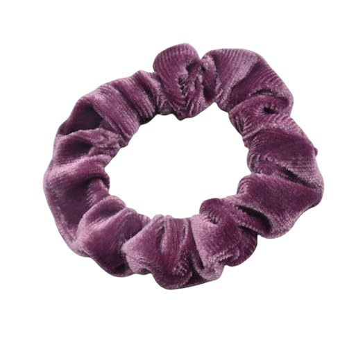 10 Stück Samt-Bubble-Scrunchies, elastische Haarbänder, dicke Scrunchy-Haarbänder, Pferdeschwanzhalter-Set für Frauen und Mädchen mit dickem Haar (colour 12,10) von HLYLDL