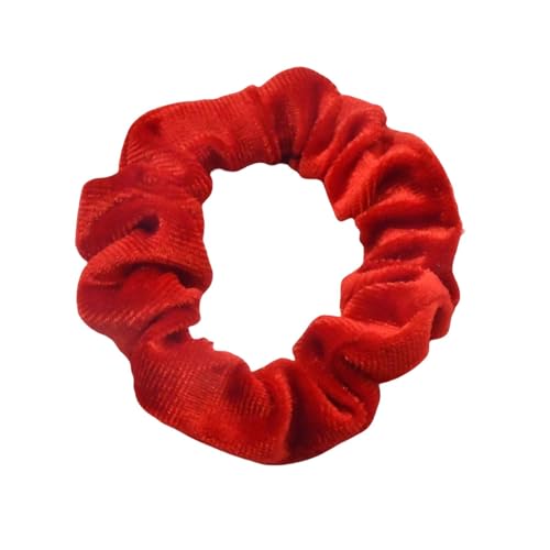 10 Stück Samt-Bubble-Scrunchies, elastische Haarbänder, dicke Scrunchy-Haarbänder, Pferdeschwanzhalter-Set für Frauen und Mädchen mit dickem Haar (colour 15,10) von HLYLDL