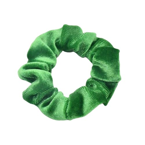 10 Stück Samt-Bubble-Scrunchies, elastische Haarbänder, dicke Scrunchy-Haarbänder, Pferdeschwanzhalter-Set für Frauen und Mädchen mit dickem Haar (colour 19,10) von HLYLDL