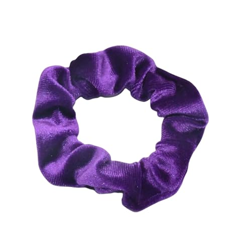 10 Stück Samt-Bubble-Scrunchies, elastische Haarbänder, dicke Scrunchy-Haarbänder, Pferdeschwanzhalter-Set für Frauen und Mädchen mit dickem Haar (colour 20,10) von HLYLDL