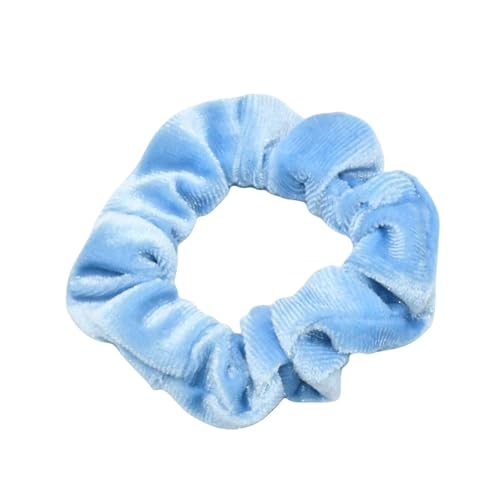 10 Stück Samt-Bubble-Scrunchies, elastische Haarbänder, dicke Scrunchy-Haarbänder, Pferdeschwanzhalter-Set für Frauen und Mädchen mit dickem Haar (colour 24,10) von HLYLDL