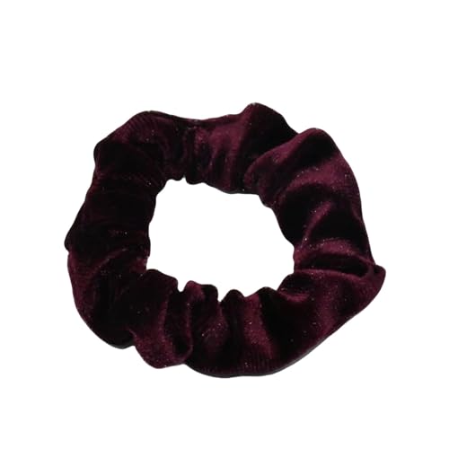 10 Stück Samt-Bubble-Scrunchies, elastische Haarbänder, dicke Scrunchy-Haarbänder, Pferdeschwanzhalter-Set für Frauen und Mädchen mit dickem Haar (colour 37,10) von HLYLDL