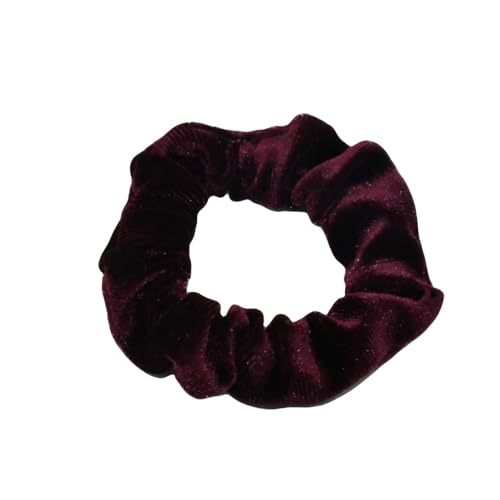 10 Stück Samt-Bubble-Scrunchies, elastische Haarbänder, dicke Scrunchy-Haarbänder, Pferdeschwanzhalter-Set für Frauen und Mädchen mit dickem Haar (colour 40,10) von HLYLDL
