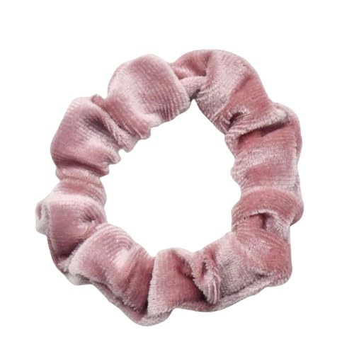 10 Stück Samt-Bubble-Scrunchies, elastische Haarbänder, dicke Scrunchy-Haarbänder, Pferdeschwanzhalter-Set für Frauen und Mädchen mit dickem Haar (colour 6,10) von HLYLDL