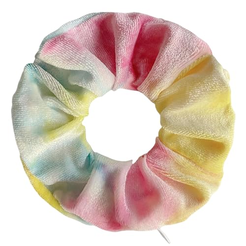 3 Stück Samt-Haargummis für Mädchen und Frauen – Original-Haargummi mit versteckter Tasche und Reißverschlussfach zur Aufbewahrung von Accessoires und kleinen Gegenständen (colour 24,3) von HLYLDL