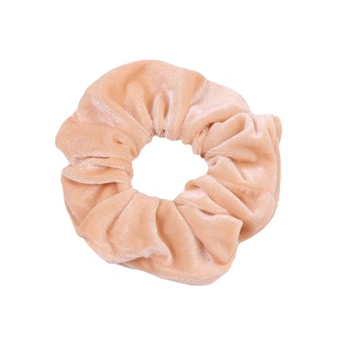 7 Stück Samt-Haargummis, einfarbige elastische dicke Bänder für Pferdeschwanzhalter, elastische Haarbänder, dicke Scrunchy Haarbänder für Frauen und Mädchen (colour 10,7) von HLYLDL