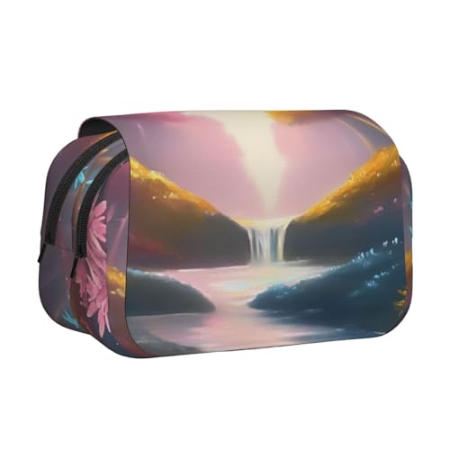 HMBGFW Dreamland Forest Federmäppchen, großes Fassungsvermögen, großes Fassungsvermögen, große Aufbewahrung, hohe Kapazität, Organizer von HMBGFW