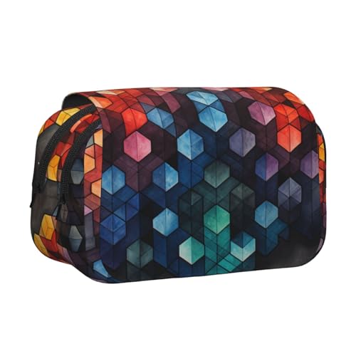 HMBGFW Dreidimensionale Konstruktion, niedliches Federmäppchen, großes Fassungsvermögen, großes Fassungsvermögen, großes Fassungsvermögen, Organizer HMBGFW Dreidimensionale Konstruktion, niedliches Federmäppchen, großes Fassungsvermögen, großes Fassungsvermögen, großes Fassungsvermögen, Organizer von HMBGFW