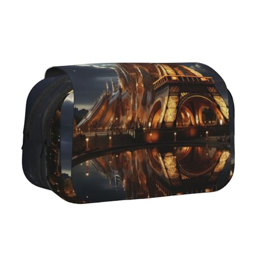 HMBGFW Federmäppchen, Motiv: Kathedrale der Heiligen Familie und Eiffelturm, niedlich, großes Fassungsvermögen, großes Fassungsvermögen, großes Fassungsvermögen, Organizer HMBGFW Federmäppchen, Motiv: Kathedrale der Heiligen Familie und Eiffelturm, niedlich, großes Fassungsvermögen, großes Fassungsvermögen, großes Fassungsvermögen, Organizer von HMBGFW