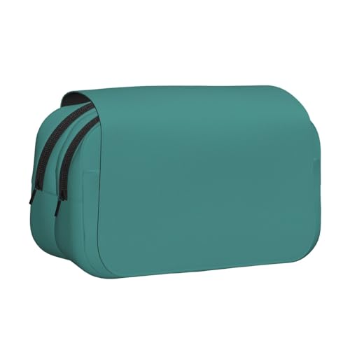 HMBGFW Federmäppchen mit großem Fassungsvermögen, großes Fassungsvermögen, für Büro, große Aufbewahrung, große Kapazität, Blau von HMBGFW