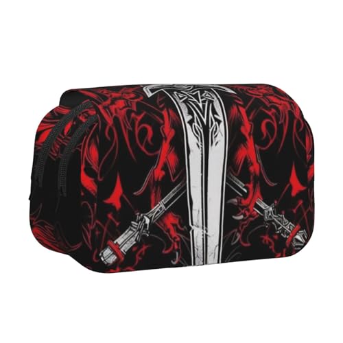 HMBGFW Legend of the Giant Blade Federmäppchen, großes Fassungsvermögen, großes Fassungsvermögen, große Aufbewahrung, hohe Kapazität, Organizer von HMBGFW