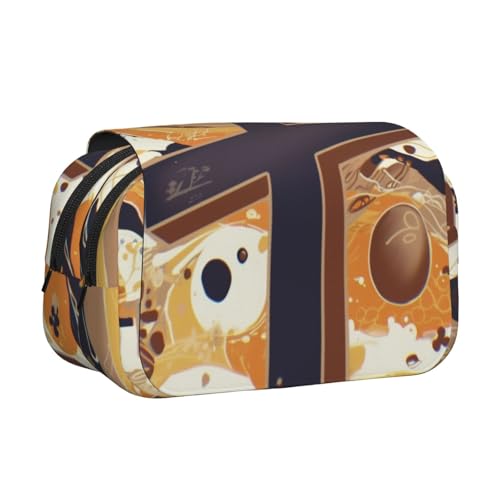 HMBGFW crucifixion Federmäppchen, niedlich, großes Fassungsvermögen, Büro, große Aufbewahrung, hohe Kapazität, Tasche von HMBGFW