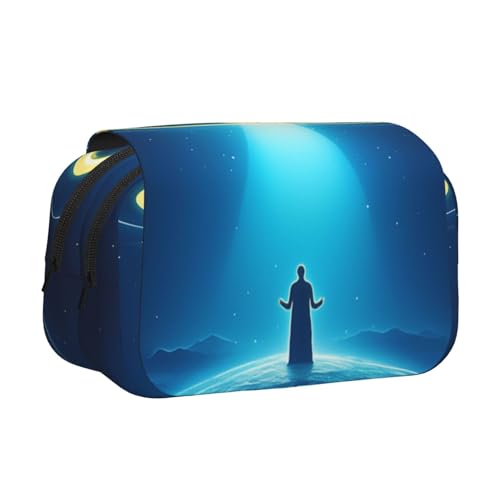 HMBGFW ufo attack Federmäppchen, großes Fassungsvermögen, großes Fassungsvermögen, großes Fassungsvermögen, Organizer von HMBGFW